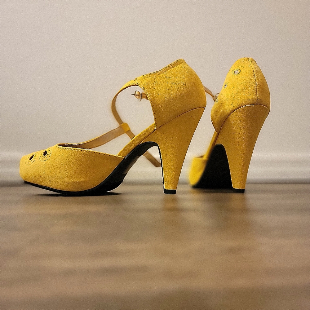 Graham Street Shoe Co. Yellow Shoes